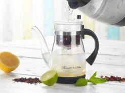 Rosenstein & Söhne Eisteemaschine:Eistee- & Tee-Bereiter-Kanne Mit Komfort-Brühfunktion, 850ml 17 Rosenstein & Söhne Eisteemaschine:Eistee- & Tee-Bereiter-Kanne Mit Komfort-Brühfunktion, 850ml -Rosenstein & Söhne Shop nc2317 4