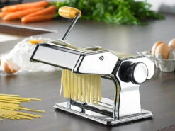 Rosenstein & Söhne Pasta Maschine:Nudel-Maschine NM-100, Schmale & Breite Bandnudeln, Versandrückläufer 9 Rosenstein & Söhne Pasta Maschine:Nudel-Maschine NM-100, Schmale & Breite Bandnudeln, Versandrückläufer -Rosenstein & Söhne Shop nc2715 2 1