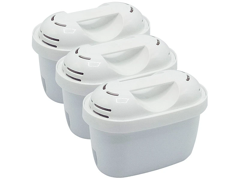 Rosenstein & Söhne Wasserkartuschen:6er-Set Filterkartuschen Für Brita Maxtra & Kompatible Systeme, Oval 5 Rosenstein & Söhne Wasserkartuschen:6er-Set Filterkartuschen Für Brita Maxtra & Kompatible Systeme, Oval – Bild 3