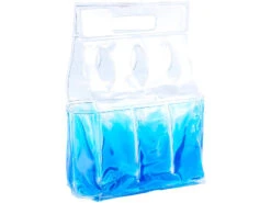 PEARL Getränke Tragetasche:Kühl-Tragetasche Für 6 Flaschen Oder Getränkedosen