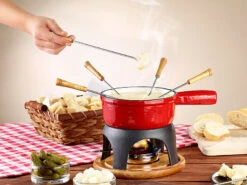 Rosenstein & Söhne Fonduepfanne:Käsefondue-Topf Aus Gusseisen, 16 Cm -Rosenstein & Söhne Shop nc2987 1