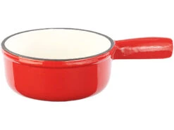 Rosenstein & Söhne Rechaud:Käsefondue-Set Aus Emailliertem Gusseisen, Ø16 Cm -Rosenstein & Söhne Shop nc2987 2