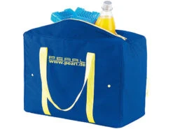 PEARL Kühltasche Zum Einkaufen:Zusammenfaltbare Nylon-Kühltasche Mit 21 Litern Volumen, EPE-isoliert