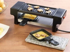 Rosenstein & Söhne Raclette Grill:Raclette Für 2 Personen, Mit Grillaufsatz Und Heißem Stein, 350 Watt 7 Rosenstein & Söhne Raclette Grill:Raclette Für 2 Personen, Mit Grillaufsatz Und Heißem Stein, 350 Watt -Rosenstein & Söhne Shop nc3151 4 1