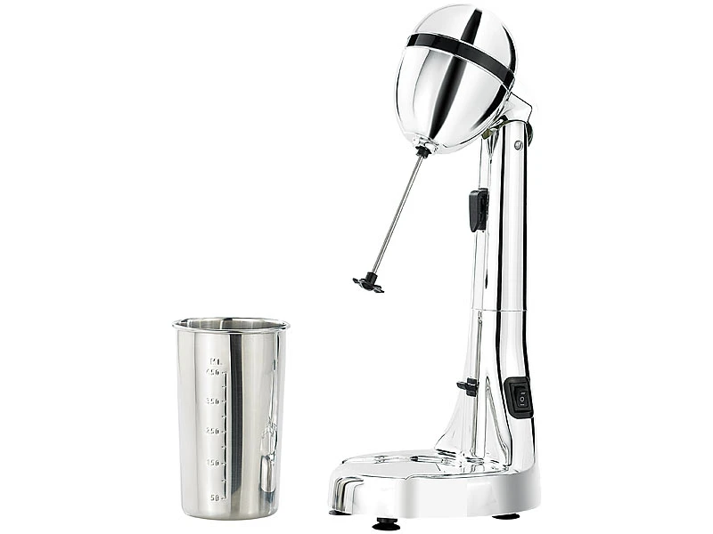 Rosenstein & Söhne Barmixer:Elektr. Drink-Mixer & Edelstahlbecher (Versandrückläufer) 4 Rosenstein & Söhne Barmixer:Elektr. Drink-Mixer & Edelstahlbecher (Versandrückläufer) – Bild 2