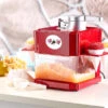 Rosenstein & Söhne Shaved Ice Maschine:Shaved-Ice-Maker Mit 4 Kunststoff-Eisbechern, 4 Servierhalter, 90 Watt -Rosenstein & Söhne Shop nc3614 1