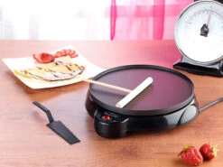 Rosenstein & Söhne Crepes-Geräte:Elektrischer Crêpes-Maker, 650 W, 23cm (Versandrückläufer) -Rosenstein & Söhne Shop nc3627 3
