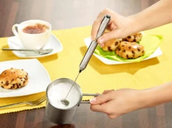 Rosenstein & Söhne Milchaufschäumer Camping:2 Milchaufschäumer-Sticks Mit Edelstahl-Gehäuse, Spiralquirl, Ø 24 Mm -Rosenstein & Söhne Shop nc3638 2