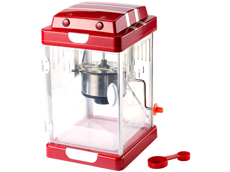 Rosenstein & Söhne Popcornmaschinen:Retro-Popcorn-Maschine "Movie" Im 50er-Jahre-Look 4 Rosenstein & Söhne Popcornmaschinen:Retro-Popcorn-Maschine "Movie" Im 50er-Jahre-Look – Bild 2