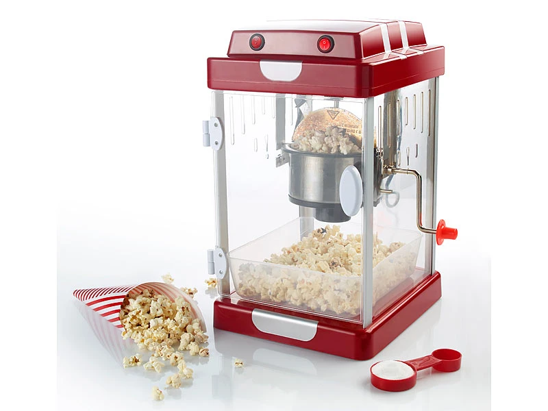 Rosenstein & Söhne Popcornmaschinen:Retro-Popcorn-Maschine "Movie" Im 50er-Jahre-Look 5 Rosenstein & Söhne Popcornmaschinen:Retro-Popcorn-Maschine "Movie" Im 50er-Jahre-Look – Bild 3