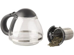 Rosenstein & Söhne Wasserkocher Station:Edelstahl-Wasserkocher Mit Teekanne Und Stövchen (Versandrückläufer) -Rosenstein & Söhne Shop nc3651 5