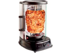 Rosenstein & Söhne Dönergrill:Geschlossener Döner- Und Schaschlik-Grill DSG-300, 1.500 Watt