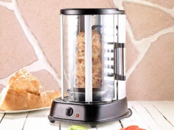 Rosenstein & Söhne Dönergrill:Geschlossener Döner- Und Schaschlik-Grill DSG-300, 1.500 Watt -Rosenstein & Söhne Shop nc3661 4