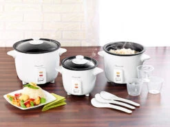 Rosenstein & Söhne Multikocher:Reiskocher Mit Dampfgar-Einsatz & Warmhaltefunktion, 1 L, 400 Watt 11 Rosenstein & Söhne Multikocher:Reiskocher Mit Dampfgar-Einsatz & Warmhaltefunktion, 1 L, 400 Watt -Rosenstein & Söhne Shop nc3679 1 1