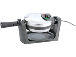 Rosenstein & Söhne Rotierendes Waffeleisen:Drehbares Waffeleisen Aus Edelstahl (Versandrückläufer) -Rosenstein & Söhne Shop nc3687 1 1