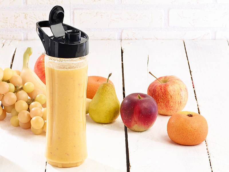 Rosenstein & Söhne Drink-Mixer:Ersatz-Mix-Trinkflasche Für Smoothie-Maker BR-600, BPA-frei, 600 Ml 5 Rosenstein & Söhne Drink-Mixer:Ersatz-Mix-Trinkflasche Für Smoothie-Maker BR-600, BPA-frei, 600 Ml – Bild 3