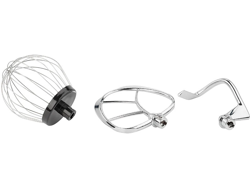 Rosenstein & Söhne Teigmaschine:Küchenmaschine KM-6618, Inkl. Umfangreiches Zubehör 5 Rosenstein & Söhne Teigmaschine:Küchenmaschine KM-6618, Inkl. Umfangreiches Zubehör – Bild 3