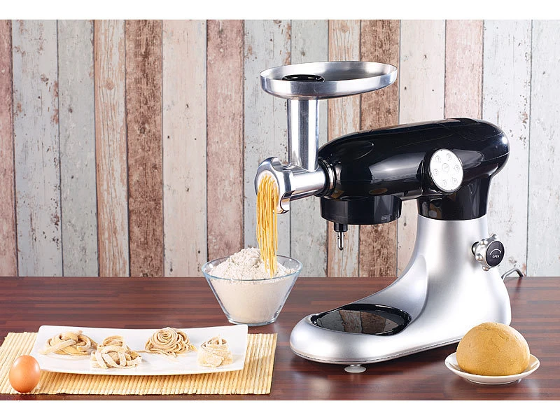 Rosenstein & Söhne Teigmaschine:Küchenmaschine KM-6618, Inkl. Umfangreiches Zubehör 15 Rosenstein & Söhne Teigmaschine:Küchenmaschine KM-6618, Inkl. Umfangreiches Zubehör – Bild 13