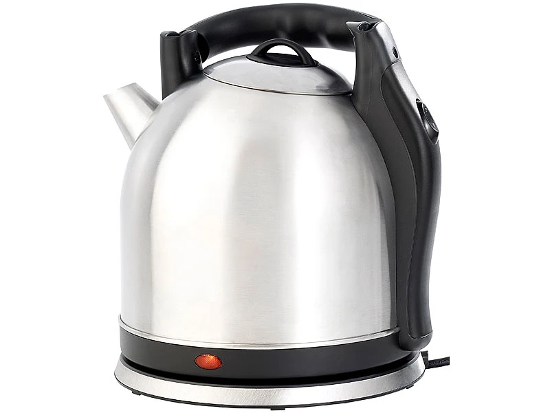 Rosenstein & Söhne Wasserkessel:XXL-Edelstahl-Wasserkocher WSK-200.mx, 3,8 Liter 3 Rosenstein & Söhne Wasserkessel:XXL-Edelstahl-Wasserkocher WSK-200.mx, 3,8 Liter