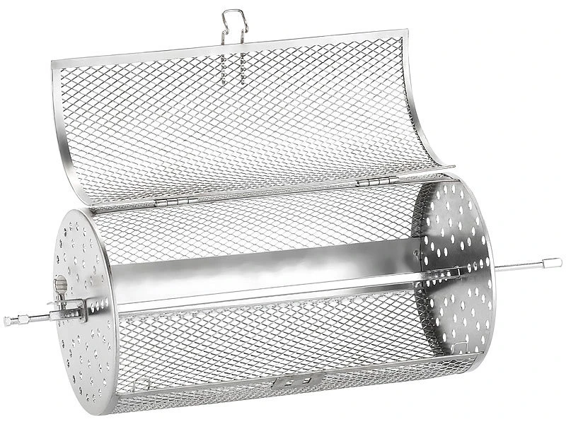 Rosenstein & Söhne Heissluft Grillkorb:Grillkorb, Rund, Für Halogen-Konvektionsofen HK-14.l 3 Rosenstein & Söhne Heissluft Grillkorb:Grillkorb, Rund, Für Halogen-Konvektionsofen HK-14.l