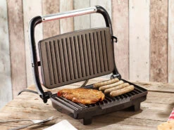 Rosenstein & Söhne Panini Sandwich Maker:Panini-, Sandwich- & Kontaktgrill CG-2510, 1.000 W -Rosenstein & Söhne Shop nc3831 4