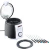 Rosenstein & Söhne Mini Fritteuse:Kompakte Tisch-Fritteuse Mit Fondue-Set, 0,9 Liter, 840 Watt -Rosenstein & Söhne Shop nc3834 0