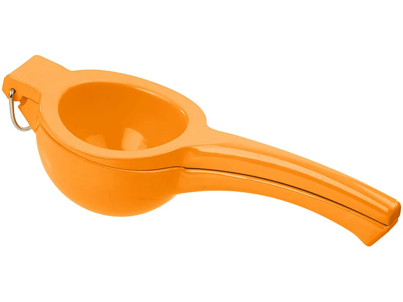 Rosenstein & Söhne Zitruspresse Hand:Manuelle Zitrus- & Saftpresse Aus Metall Für Orangen, Ø 8,5 Cm, Orange 3 Rosenstein & Söhne Zitruspresse Hand:Manuelle Zitrus- & Saftpresse Aus Metall Für Orangen, Ø 8,5 Cm, Orange