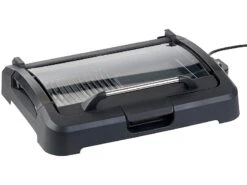 Rosenstein & Söhne Elektrogrill:XL-Tischgrill M. Glasdeckel, Keramik-beschichtete Grillplatte, 2.200 W -Rosenstein & Söhne Shop nc5918 0