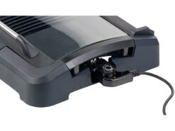 Rosenstein & Söhne Elektrogrill:XL-Tischgrill M. Glasdeckel, Keramik-beschichtete Grillplatte, 2.200 W -Rosenstein & Söhne Shop nc5918 3