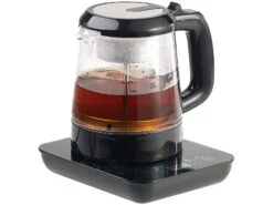Rosenstein & Söhne Teezubereiter Elektrisch:2in1-Teebereiter & Wasserkocher Mit Temperaturwahl, 1 Liter, 800 Watt -Rosenstein & Söhne Shop nc5999 3
