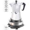 Rosenstein & Söhne Mini Heizplatte:Elektrische Mini-Einzel-Kochplatte & Espresso-Kocher, 500 W, 6 Tassen 2 Rosenstein & Söhne Mini Heizplatte:Elektrische Mini-Einzel-Kochplatte & Espresso-Kocher, 500 W, 6 Tassen -Rosenstein & Söhne Shop nc7942 14
