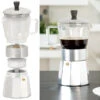 Cucina Di Modena Espressobereiter:Design-Espressokocher, Kanne Aus Borosilikat-Glas, 300 Ml, 6 Tassen 2 Cucina Di Modena Espressobereiter:Design-Espressokocher, Kanne Aus Borosilikat-Glas, 300 Ml, 6 Tassen -Rosenstein & Söhne Shop nx1437 8