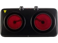 Rosenstein & Söhne Doppelkochfeld:Glaskeramik-Doppel-Kochfeld, Infrarot-Wärme, 2.000 W, Ø 16,4 & 18,8 Cm 15 Rosenstein & Söhne Doppelkochfeld:Glaskeramik-Doppel-Kochfeld, Infrarot-Wärme, 2.000 W, Ø 16,4 & 18,8 Cm -Rosenstein & Söhne Shop nx1438 0 1