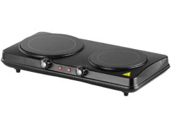 Rosenstein & Söhne Doppelkochfeld:Glaskeramik-Doppel-Kochfeld, Infrarot-Wärme, 2.000 W, Ø 16,4 & 18,8 Cm 16 Rosenstein & Söhne Doppelkochfeld:Glaskeramik-Doppel-Kochfeld, Infrarot-Wärme, 2.000 W, Ø 16,4 & 18,8 Cm -Rosenstein & Söhne Shop nx1438 2 1