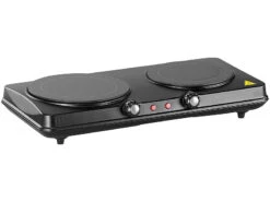 Rosenstein & Söhne Doppelkochfeld:Glaskeramik-Doppel-Kochfeld, Infrarot-Wärme, 2.000 W, Ø 16,4 & 18,8 Cm 17 Rosenstein & Söhne Doppelkochfeld:Glaskeramik-Doppel-Kochfeld, Infrarot-Wärme, 2.000 W, Ø 16,4 & 18,8 Cm -Rosenstein & Söhne Shop nx1438 4 1