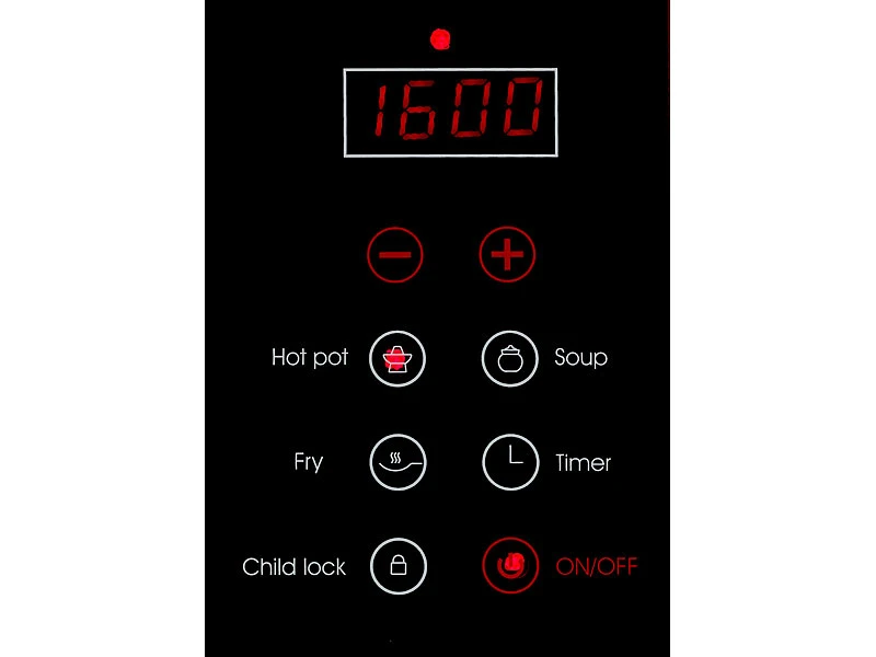 Rosenstein & Söhne Ceran Kochplatte Einzeln:Glaskeramik-Kochfeld, Infrarot-Wärme, Touch-Bedienfeld, 2.000 W, 20 Cm 13 Rosenstein & Söhne Ceran Kochplatte Einzeln:Glaskeramik-Kochfeld, Infrarot-Wärme, Touch-Bedienfeld, 2.000 W, 20 Cm – Bild 11