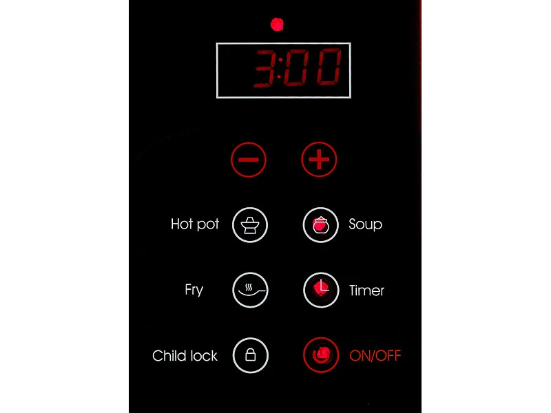 Rosenstein & Söhne Ceran Kochplatte Einzeln:Glaskeramik-Kochfeld, Infrarot-Wärme, Touch-Bedienfeld, 2.000 W, 20 Cm 14 Rosenstein & Söhne Ceran Kochplatte Einzeln:Glaskeramik-Kochfeld, Infrarot-Wärme, Touch-Bedienfeld, 2.000 W, 20 Cm – Bild 12
