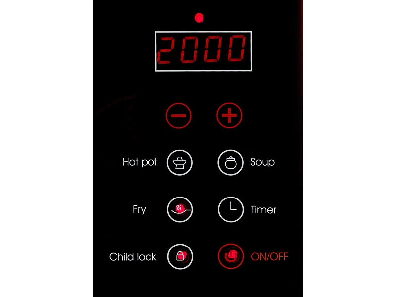 Rosenstein & Söhne Ceran Kochplatte Einzeln:Glaskeramik-Kochfeld, Infrarot-Wärme, Touch-Bedienfeld, 2.000 W, 20 Cm 15 Rosenstein & Söhne Ceran Kochplatte Einzeln:Glaskeramik-Kochfeld, Infrarot-Wärme, Touch-Bedienfeld, 2.000 W, 20 Cm – Bild 13