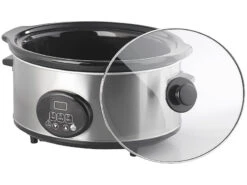 Rosenstein & Söhne Mini-Schongarer:Schongarer Mit Keramik-Einsatz 4,5 L, 2 TemperaturenVersandrückläufer -Rosenstein & Söhne Shop nx3178 2