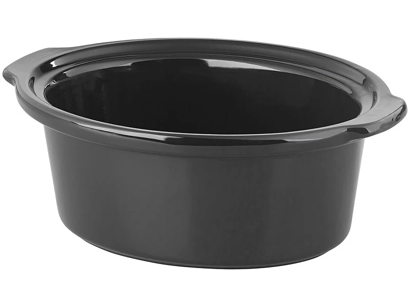 Rosenstein & Söhne Kocher:Schongarer Mit Keramik-Einsatz 4,5 L, 2 Temperaturen, Warmhalte, 280W 6 Rosenstein & Söhne Kocher:Schongarer Mit Keramik-Einsatz 4,5 L, 2 Temperaturen, Warmhalte, 280W – Bild 4