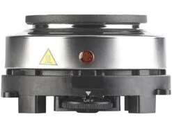 Rosenstein & Söhne Einzelkochplatte:2er-Set Elektrische Mini-Einzel-Kochplatten, Stufenlos, Je 500 Watt -Rosenstein & Söhne Shop nx3195 2 1