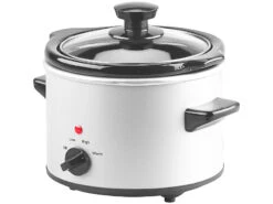 Rosenstein & Söhne Slowcooker:Elektrischer Schongarer, Keramik-Gartopf, Glasdeckel, 1,4 Liter, 100 W -Rosenstein & Söhne Shop nx3199 3