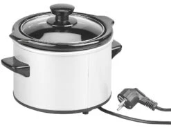 Rosenstein & Söhne Slowcooker:Elektrischer Schongarer, Keramik-Gartopf, Glasdeckel, 1,4 Liter, 100 W -Rosenstein & Söhne Shop nx3199 6