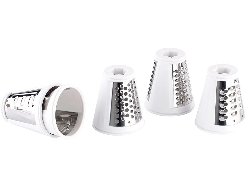 Rosenstein & Söhne Gemüsereibe:3in1 Dessert-Maker, Gemüse-Reibe & Saftpresse, 150 Watt 15 Rosenstein & Söhne Gemüsereibe:3in1 Dessert-Maker, Gemüse-Reibe & Saftpresse, 150 Watt – Bild 13