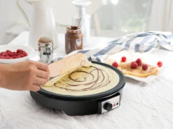 Rosenstein & Söhne Crepes Maschine:Elektrischer XL-Crêpes-Maker Mit Temperaturregler, 1.000 Watt, Ø 28cm 10 Rosenstein & Söhne Crepes Maschine:Elektrischer XL-Crêpes-Maker Mit Temperaturregler, 1.000 Watt, Ø 28cm -Rosenstein & Söhne Shop nx4857 3