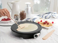 Rosenstein & Söhne Crepes Maschine:Elektrischer XL-Crêpes-Maker Mit Temperaturregler, 1.000 Watt, Ø 28cm 11 Rosenstein & Söhne Crepes Maschine:Elektrischer XL-Crêpes-Maker Mit Temperaturregler, 1.000 Watt, Ø 28cm -Rosenstein & Söhne Shop nx4857 4