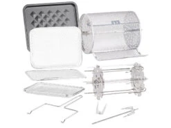 Rosenstein & Söhne Heißluftfritteuse:Digitale XXL-Heißluft-Fritteuse & Mini-Umluft-Ofen, 18 Programme, 12 L 20 Rosenstein & Söhne Heißluftfritteuse:Digitale XXL-Heißluft-Fritteuse & Mini-Umluft-Ofen, 18 Programme, 12 L -Rosenstein & Söhne Shop nx4861 12