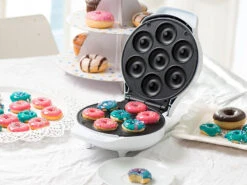 Rosenstein & Söhne Waffeleisen Donut:Mini-Donut-Maker, Antihaftbeschichtet, 1.000 Watt Versandrückläufer 12 Rosenstein & Söhne Waffeleisen Donut:Mini-Donut-Maker, Antihaftbeschichtet, 1.000 Watt Versandrückläufer -Rosenstein & Söhne Shop nx4866 0