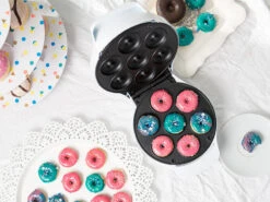 Rosenstein & Söhne Waffeleisen Donut:Mini-Donut-Maker, Antihaftbeschichtet, 1.000 Watt Versandrückläufer 15 Rosenstein & Söhne Waffeleisen Donut:Mini-Donut-Maker, Antihaftbeschichtet, 1.000 Watt Versandrückläufer -Rosenstein & Söhne Shop nx4866 3