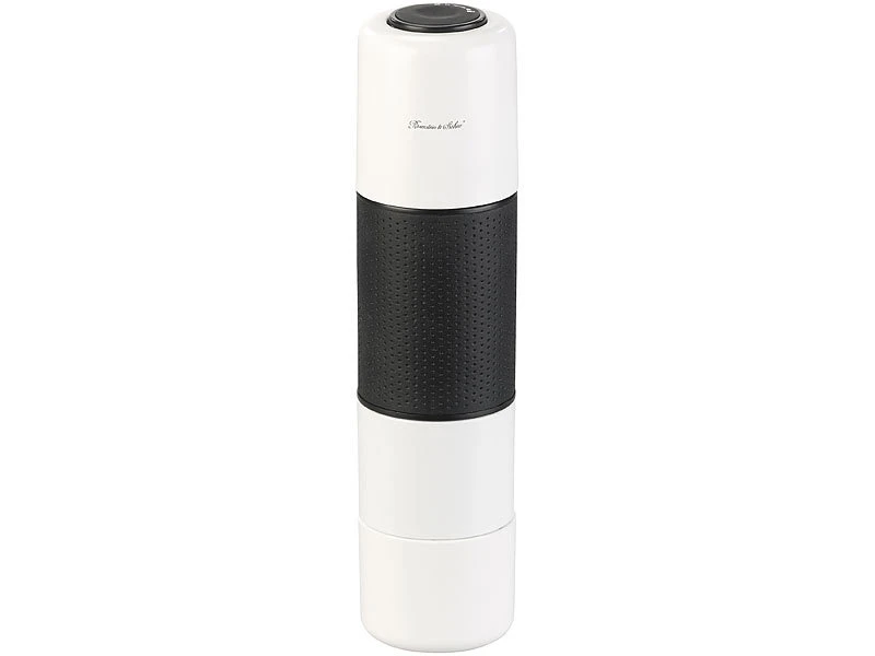 Rosenstein & Söhne 12 Volt Espressomaschine:Manueller Mini-Espresso-Maker Mit 12-Volt-Wassererhitzer, 10 G/100 Ml 10 Rosenstein & Söhne 12 Volt Espressomaschine:Manueller Mini-Espresso-Maker Mit 12-Volt-Wassererhitzer, 10 G/100 Ml – Bild 8